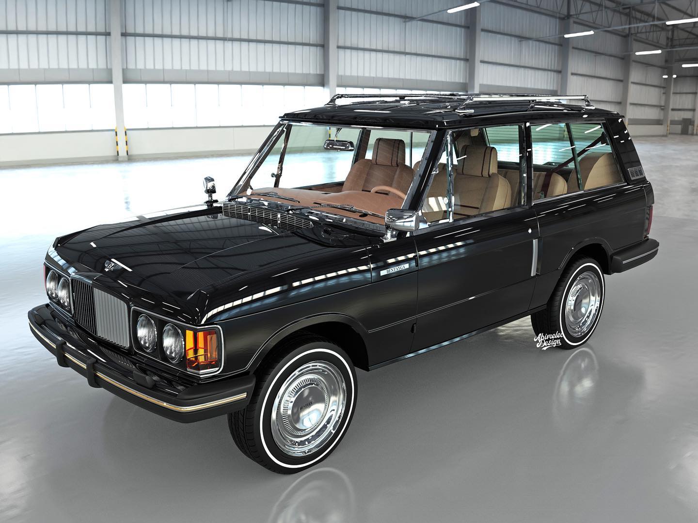 Designer Imagines What A Bentley Bentayga SUV From 1989 Could Have Looked Like