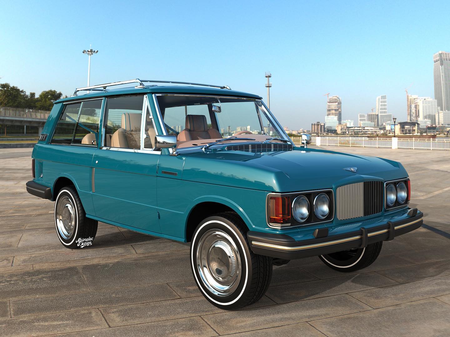 Designer Imagines What A Bentley Bentayga SUV From 1989 Could Have Looked Like