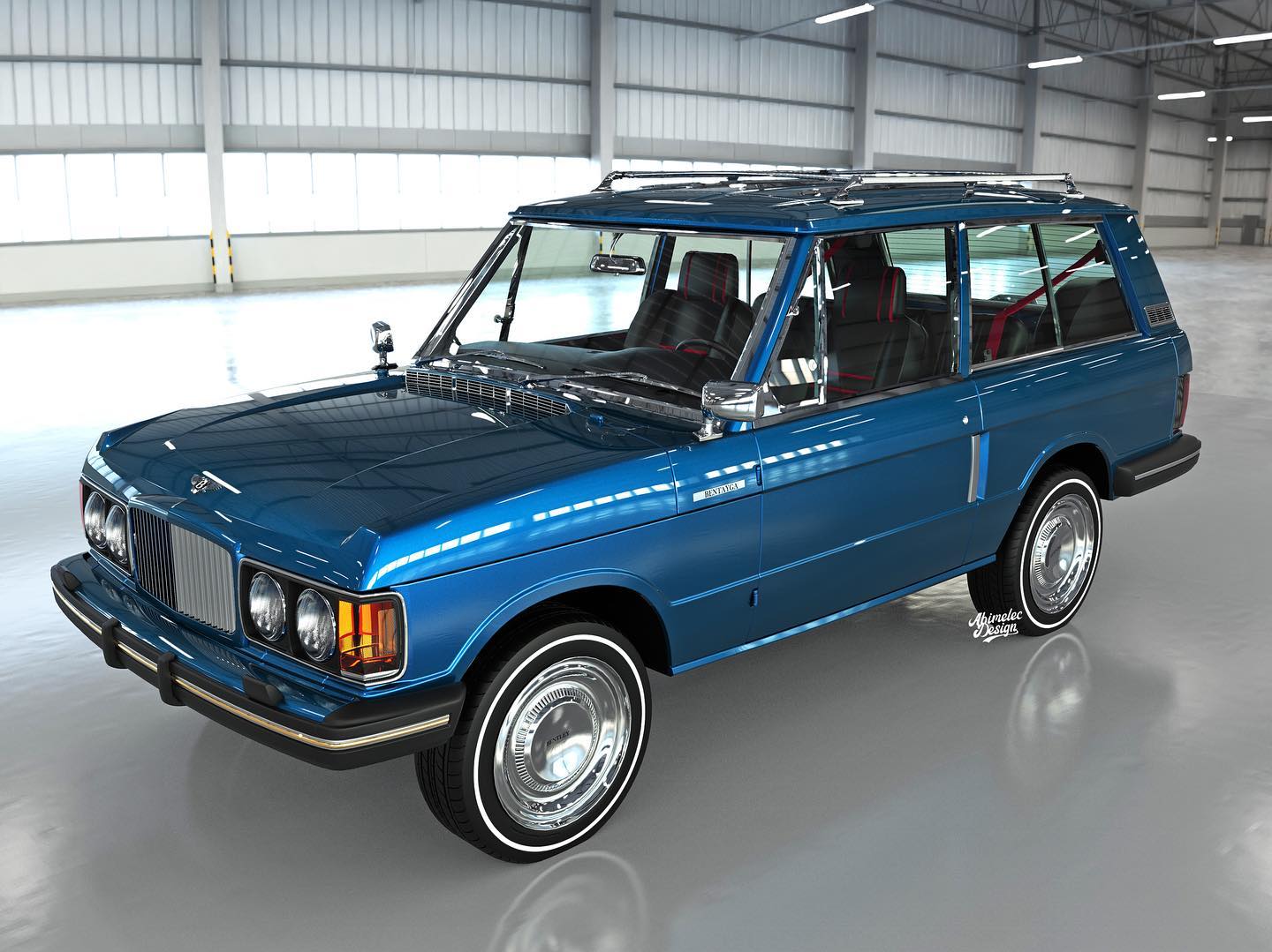 Designer Imagines What A Bentley Bentayga SUV From 1989 Could Have Looked Like