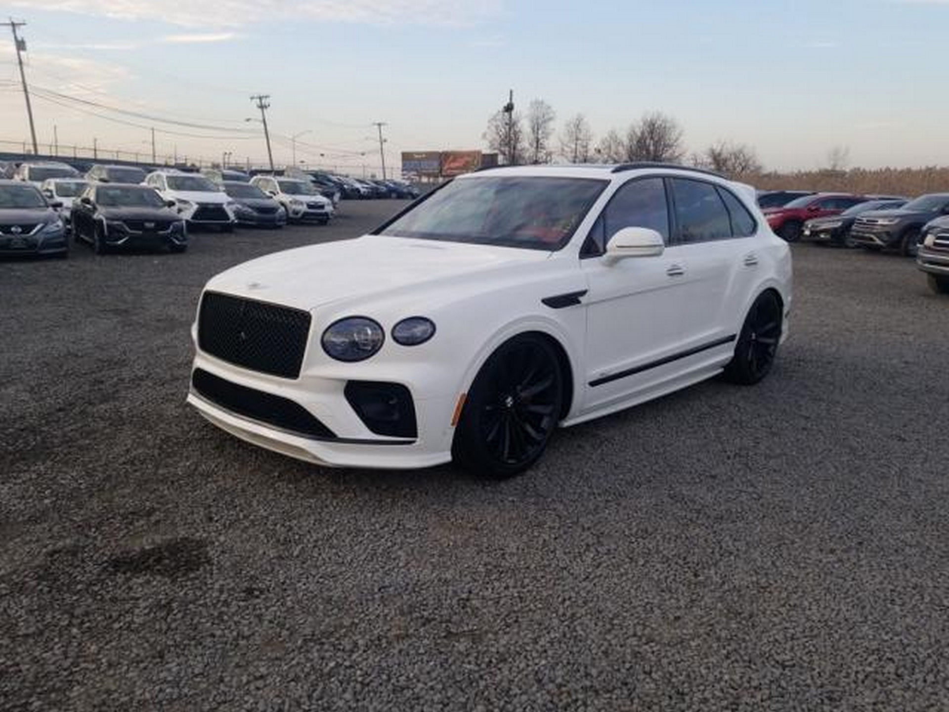 Would You Have Taken A Risk On A Brand New But Flood Damaged 2021 Bentley Bentayga Speed?