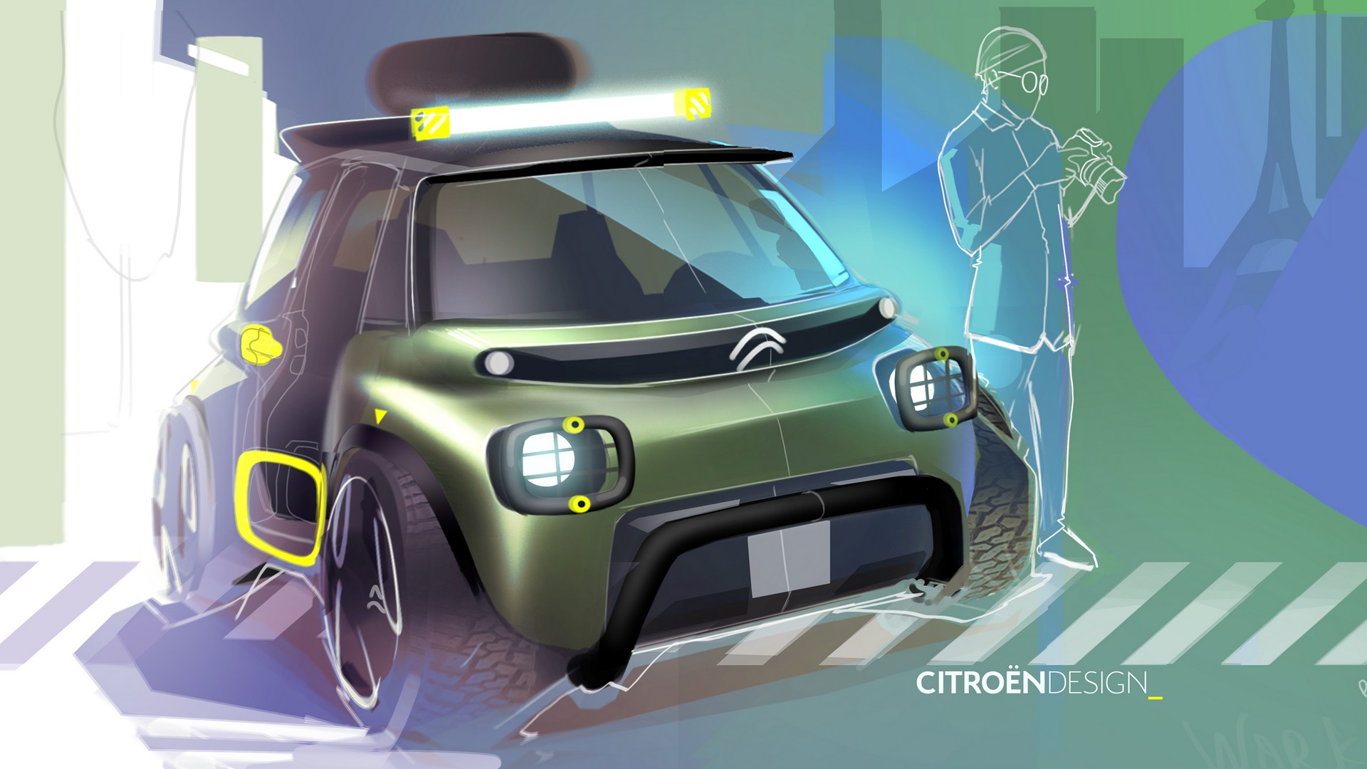 Citroen’s My Ami Buggy Concept Is A Wonderfully Wacky Adventure Vehicle