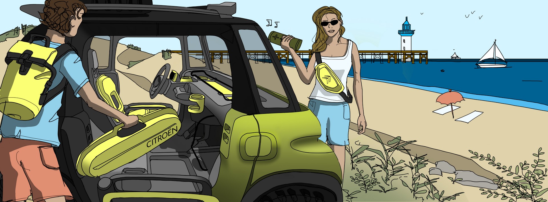 Citroen’s My Ami Buggy Concept Is A Wonderfully Wacky Adventure Vehicle