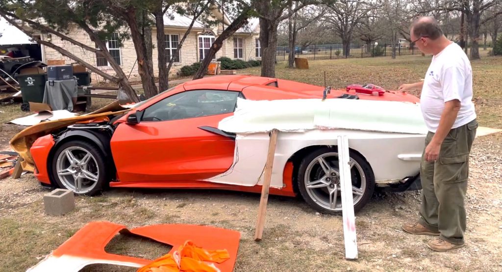  It Takes Some Balls To Chop A Brand New C8 Corvette And Make A C2 And Art Deco-Inspired Custom Build