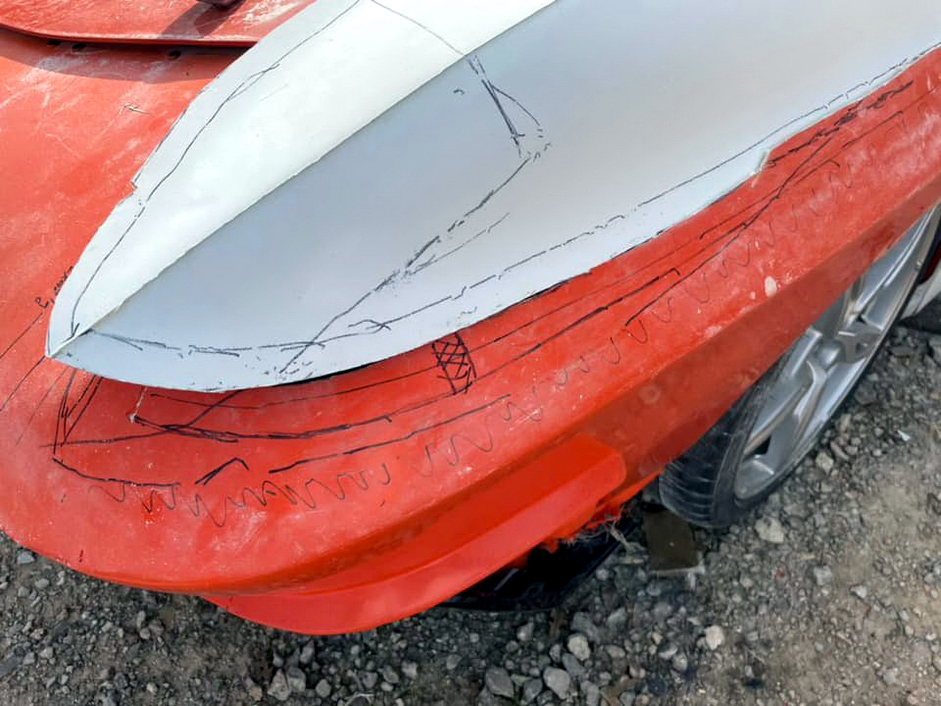 It Takes Some Balls To Chop A Brand New C8 Corvette And Make A C2 And Art Deco-Inspired Custom Build