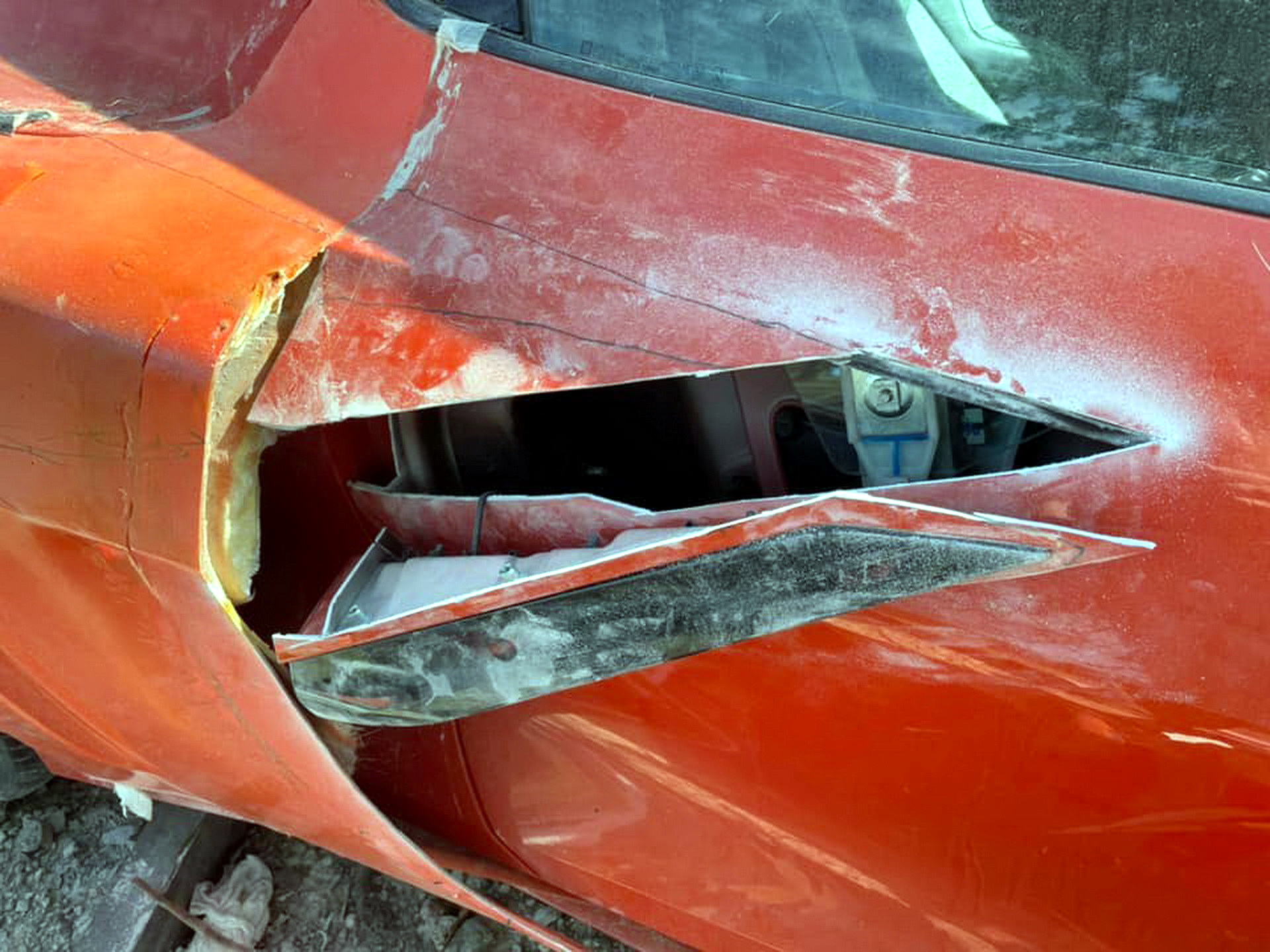 It Takes Some Balls To Chop A Brand New C8 Corvette And Make A C2 And Art Deco-Inspired Custom Build