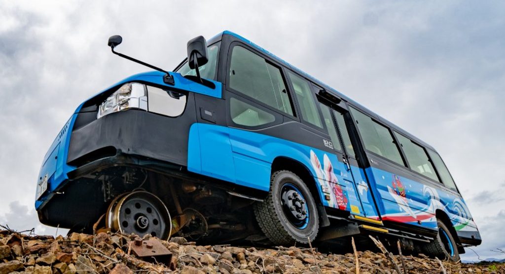 The DMV Is A Weird Bus From Japan That Doubles As A Train