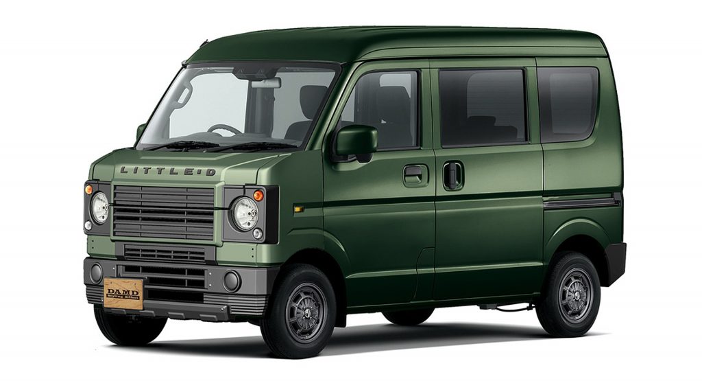  DAMD Puts A Land Rover Defender Face On The Suzuki Every Van