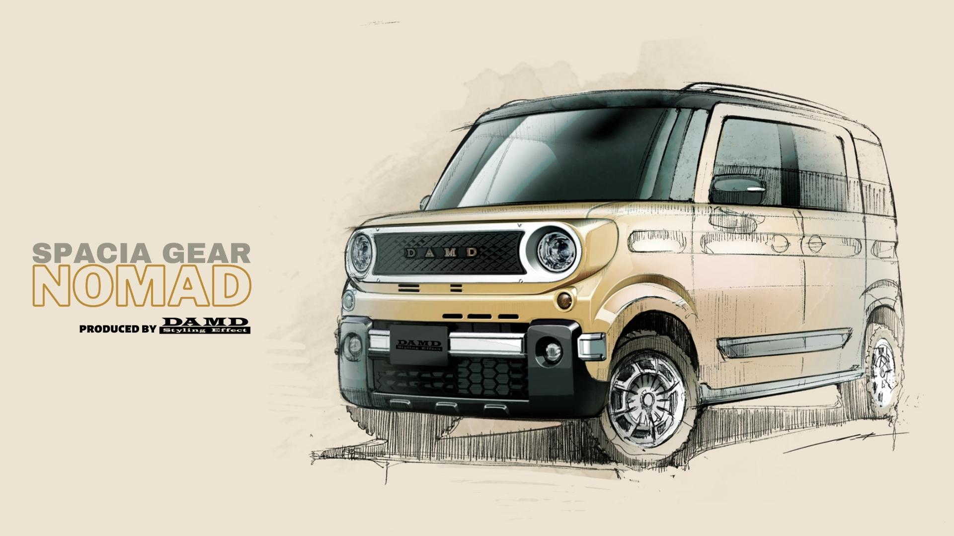 DAMD Puts A Land Rover Defender Face On The Suzuki Every Van