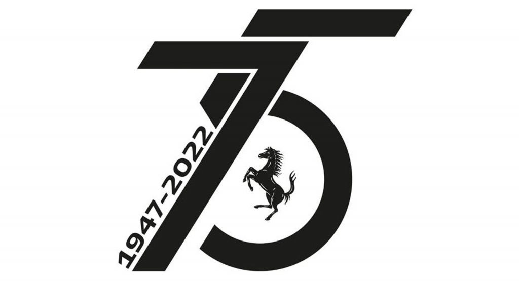  Ferrari Will Be Celebrating Its 75th Anniversary In 2022, Unveils Special Logo