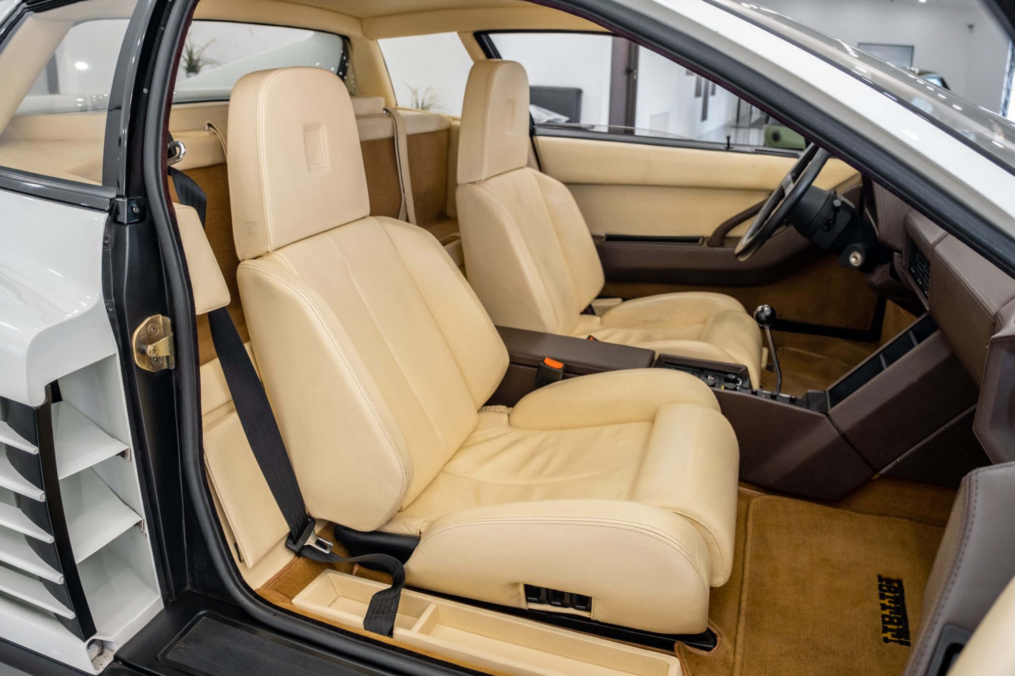 Live The Miami Vice Lifestyle With A White 1991 Ferrari Testarossa