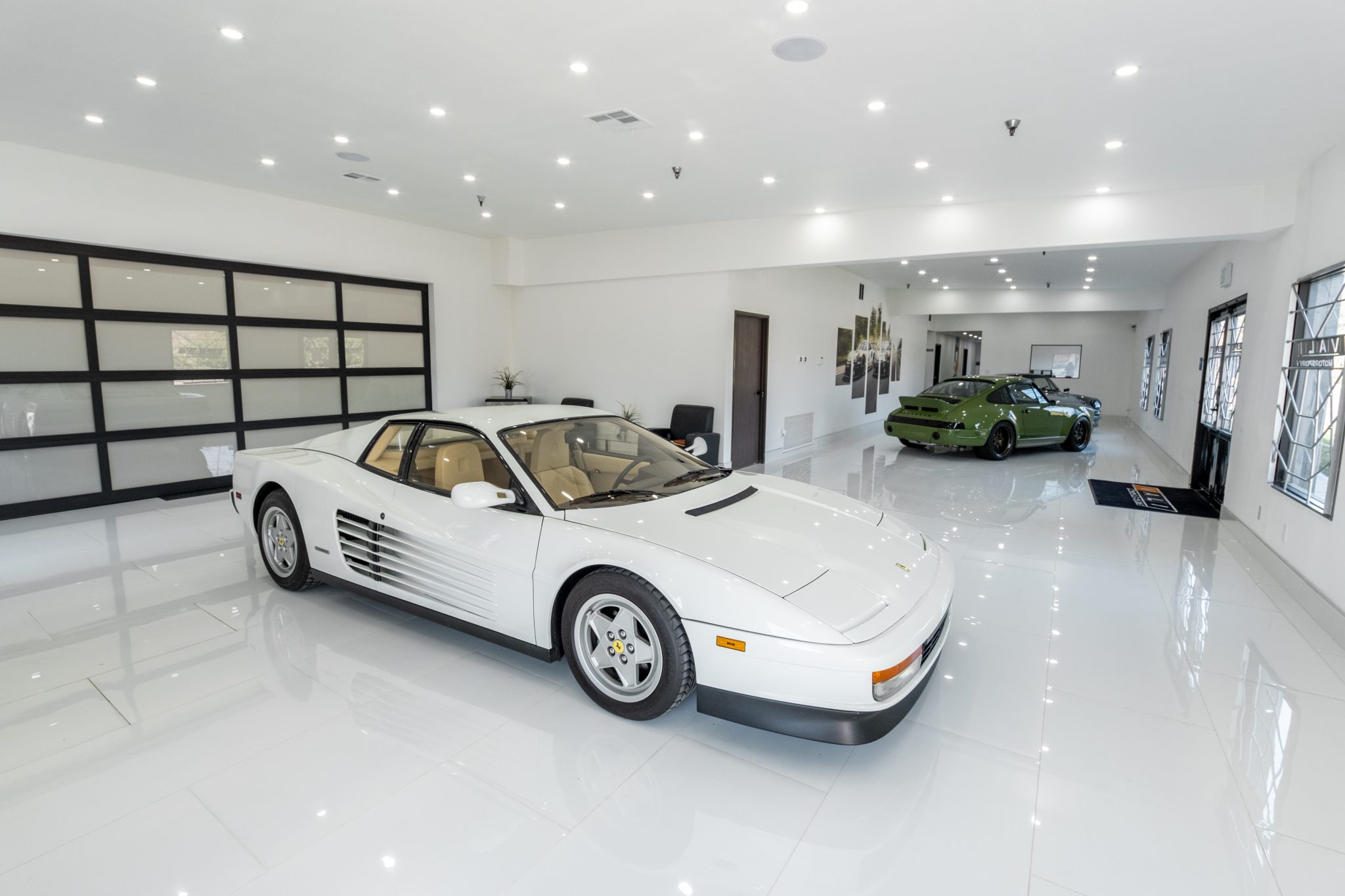 Live The Miami Vice Lifestyle With A White 1991 Ferrari Testarossa