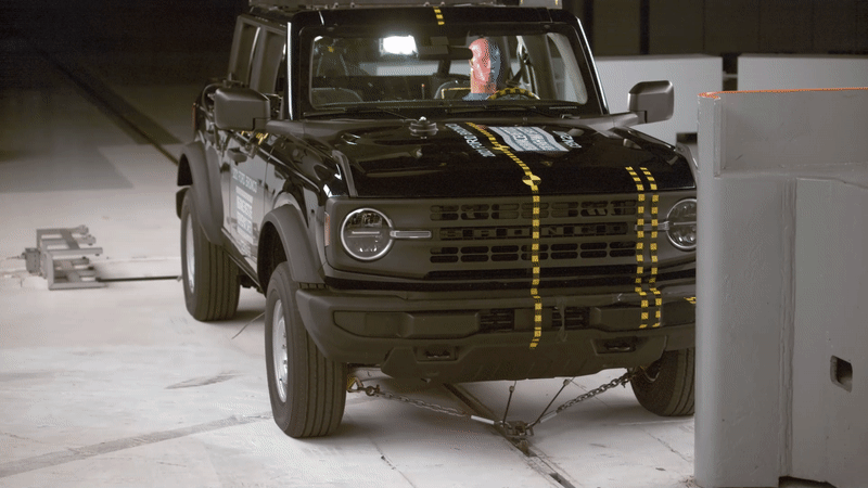 New Ford Bronco Performs Well In Crash Tests, But Loses Out On Top IIHS Safety  Rating | Carscoops