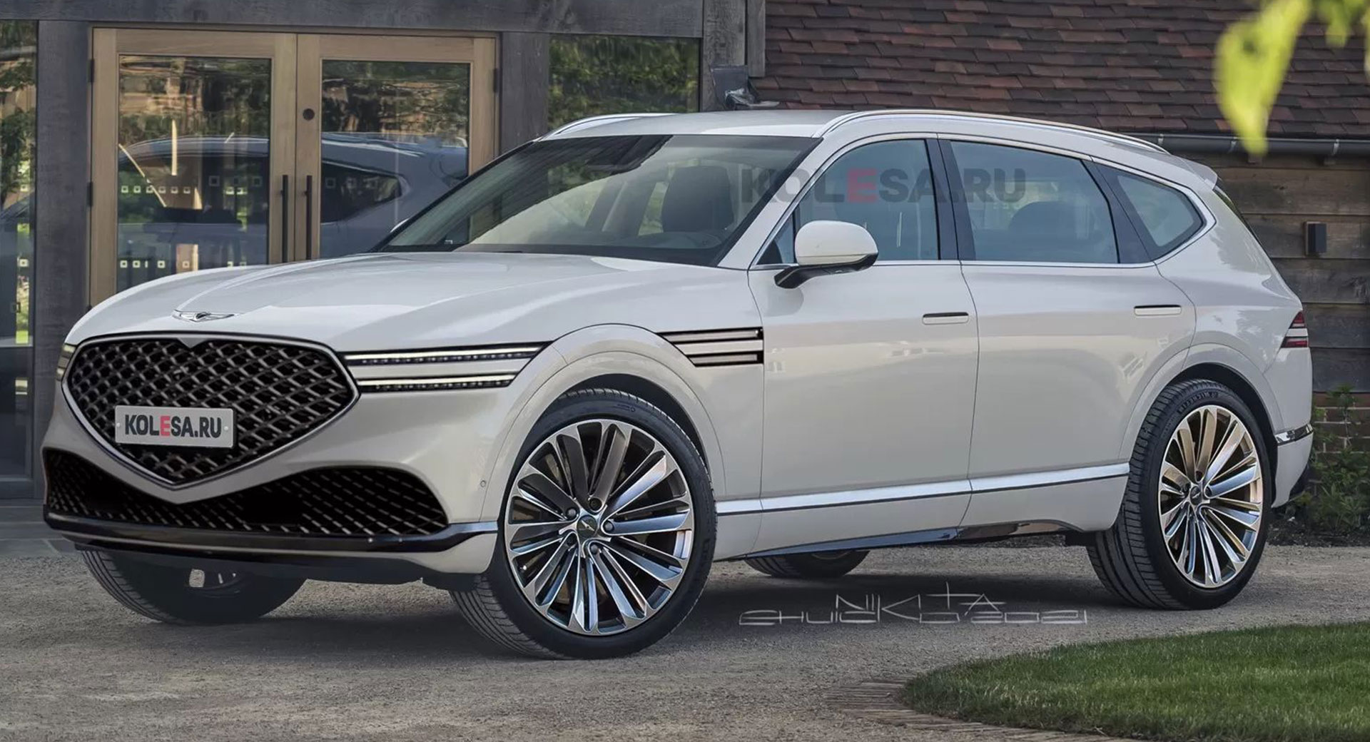 AllElectric Genesis GV90 Luxury SUV May Look Something Like This