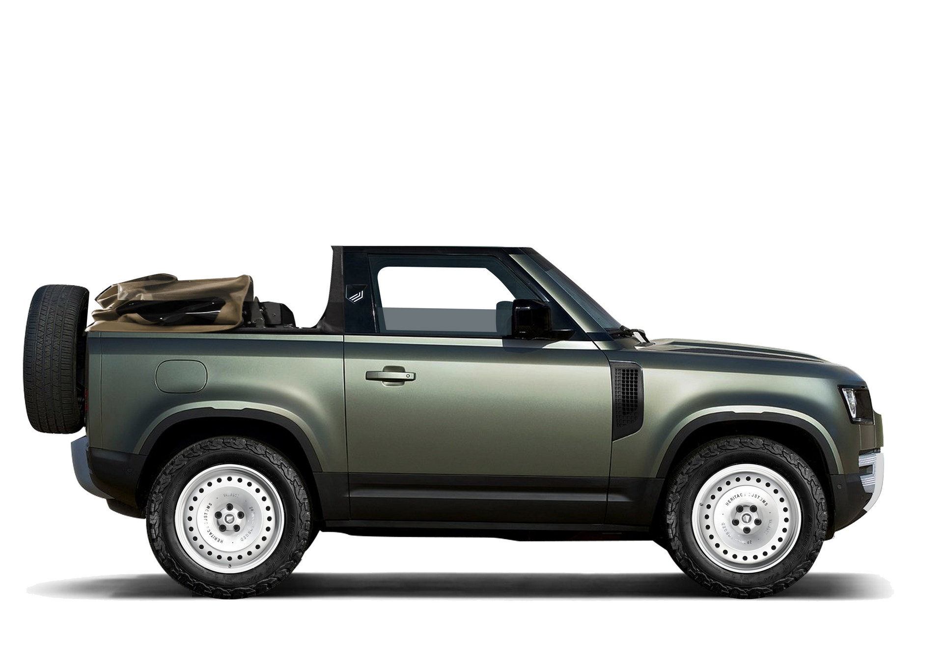 Heritage Customs Will Build Five Land Rover Defender Convertibles For $160k Each