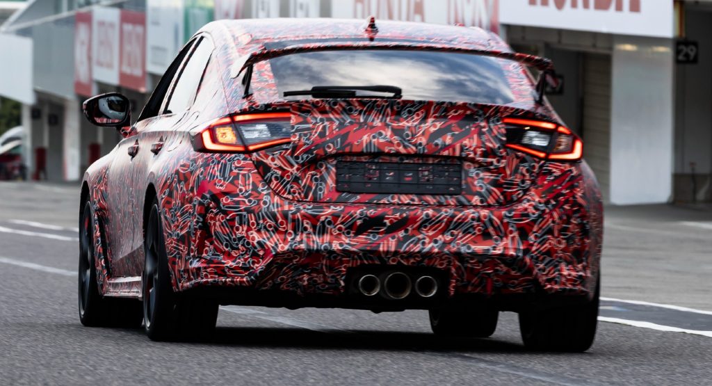  2023 Honda Civic Type R Will Join The Tokyo Auto Salon But It’s Keeping On Its Camo