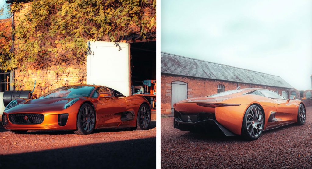  The Jaguar C-X75 Didn’t Reach Production But You Can Own One From James Bond’s Spectre