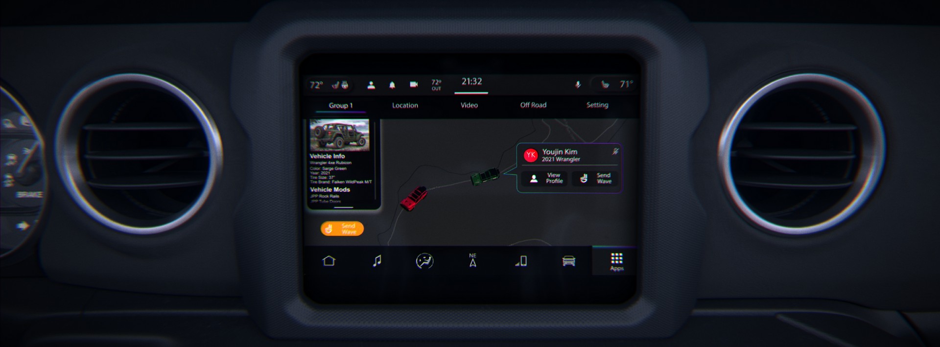 Jeep Hints At New Tech Features Including Augmented Reality Head-Up Display And Off-Road Locator