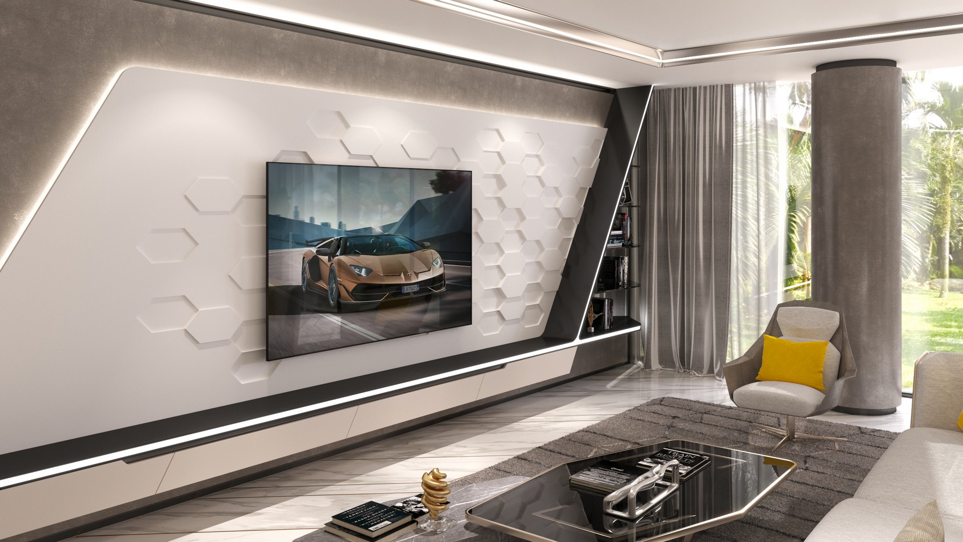 These Lamborghini-Inspired Luxury Villas Are Peak Dubai