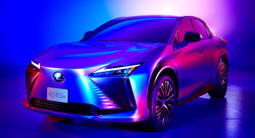  Lexus Drops New Photos Of RZ 450e Electric Crossover Before 2022 Debut