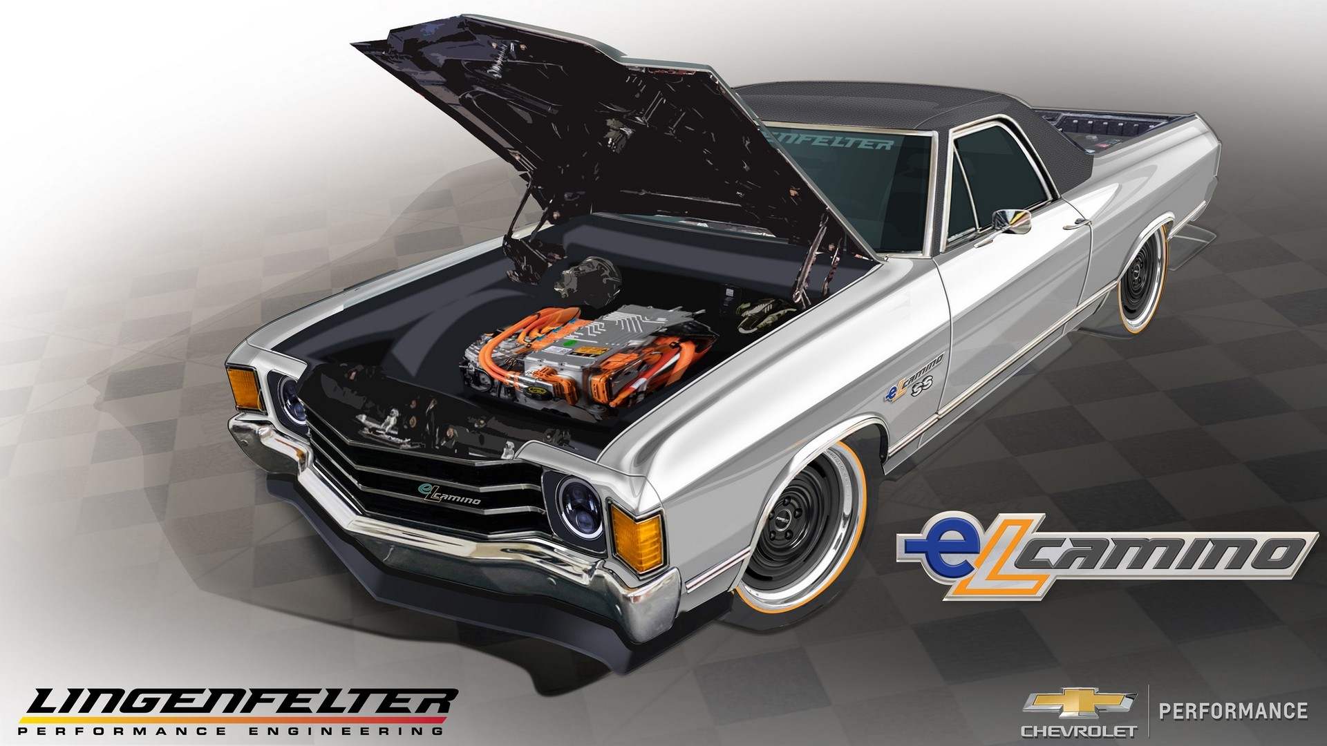 GM And Lingenfelter Introduce El Camino EV Concept, Reveal eCrate Motor Coming Next Year