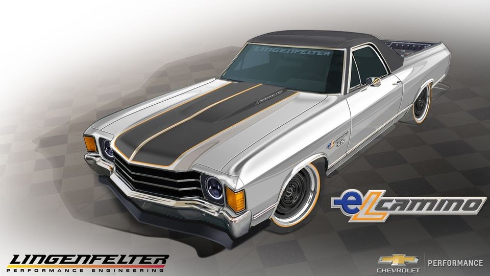 GM And Lingenfelter Introduce El Camino EV Concept, Reveal eCrate Motor Coming Next Year