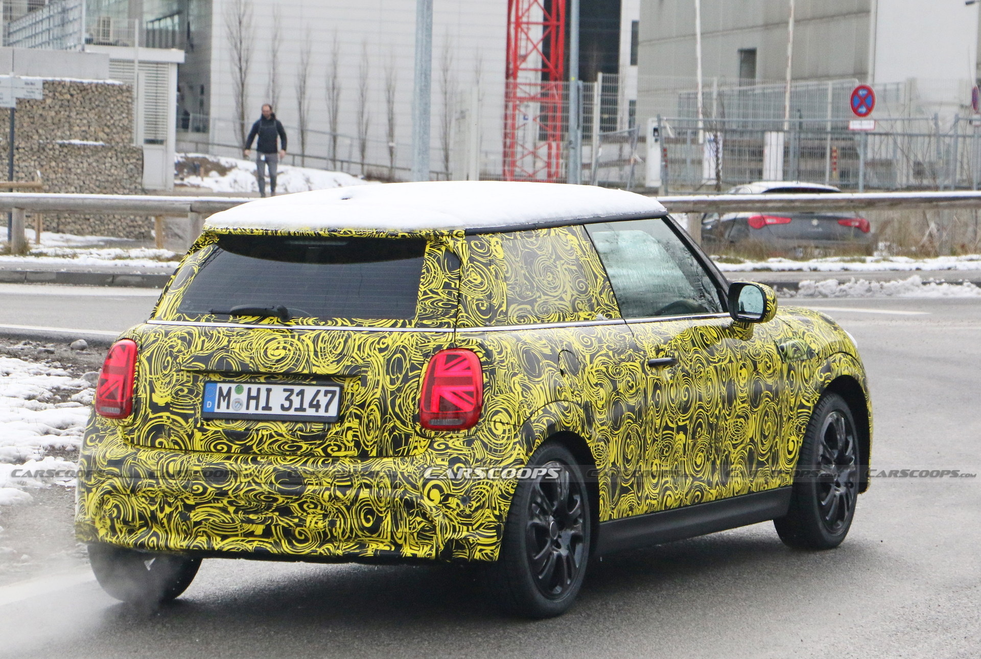 What Is MINI Testing Under The Body Of Current Hatch?