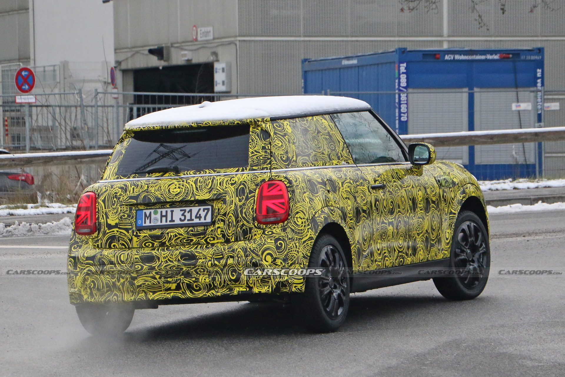 What Is MINI Testing Under The Body Of Current Hatch?