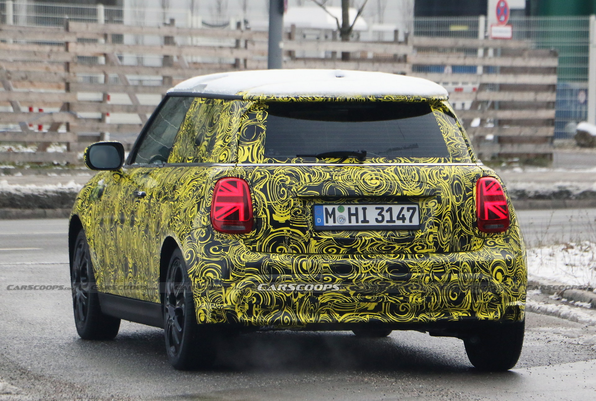 What Is MINI Testing Under The Body Of Current Hatch?