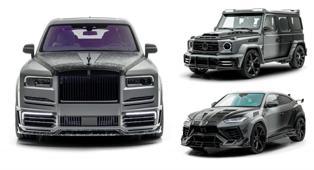  Mansory Creates Special Rolls-Royce Cullinan, Lamborghini Urus, Mercedes G-Class For The UAE