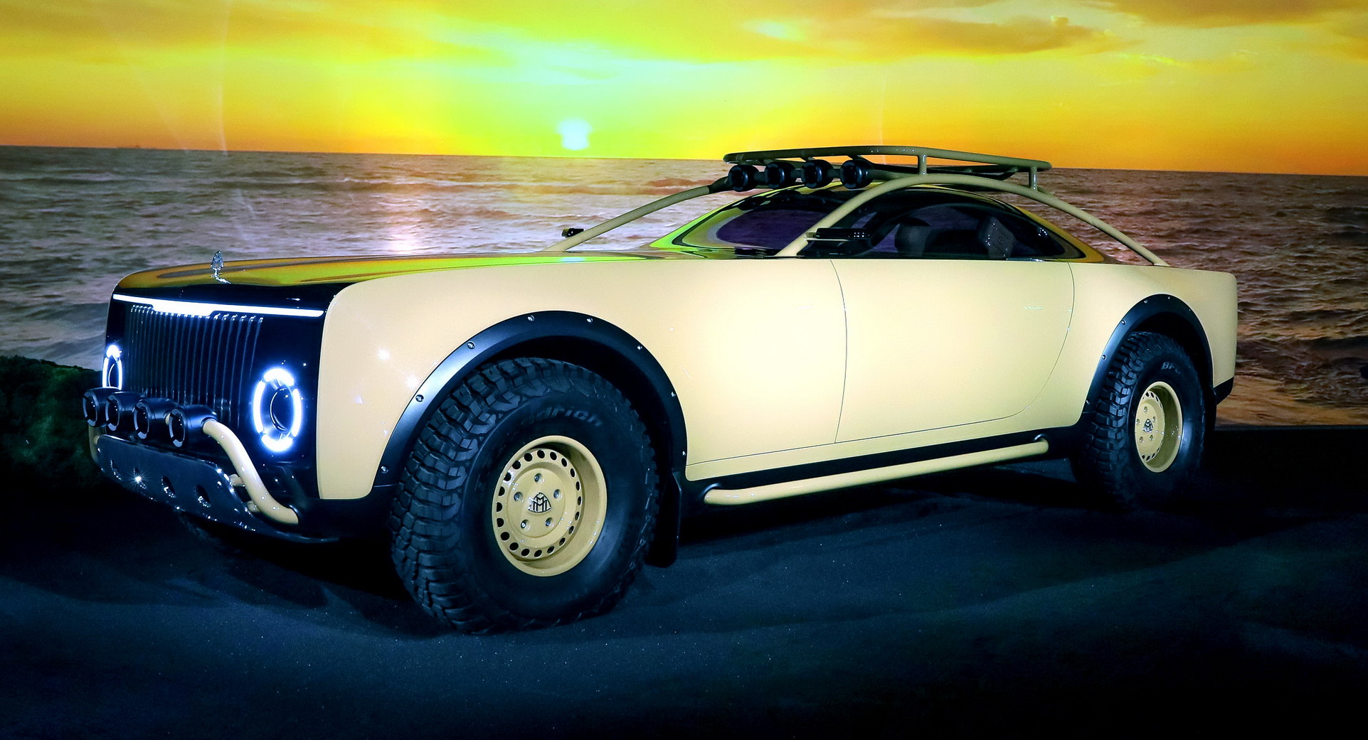 Project Maybach is an absurd, awesome off-road electric coupe - Autoblog