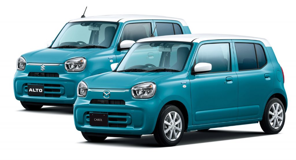  New Mazda Carol Is Suzuki Alto’s Identical Twin For Japan