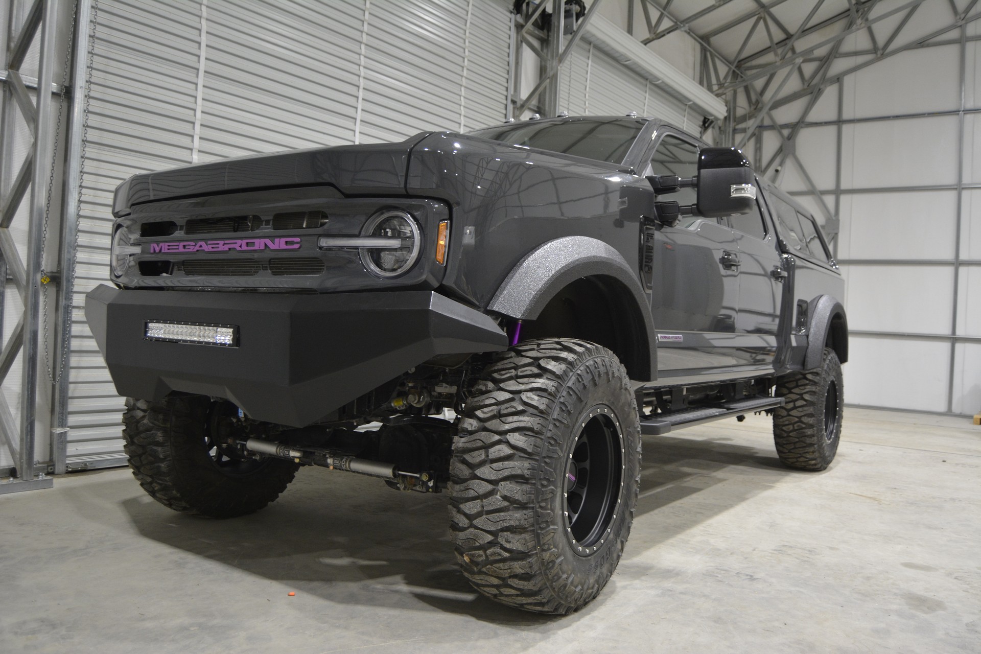 MegaRexx’s MegaBronc Is A 7-Seat Ford F-250 Cosplaying As A Bronco
