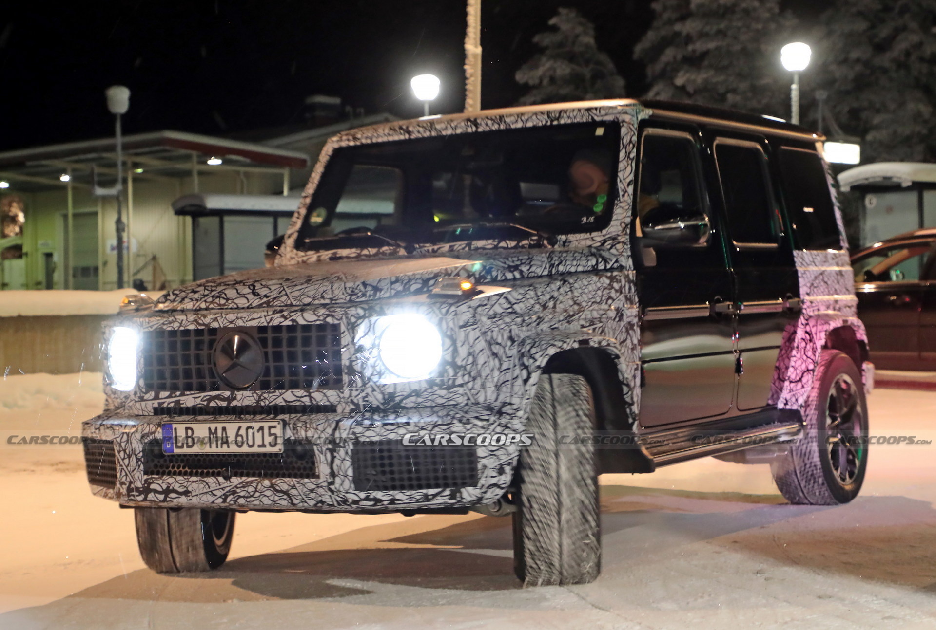 Mercedes-AMG G63 Facelift Spied Testing Hiding Non-Traceable Updates