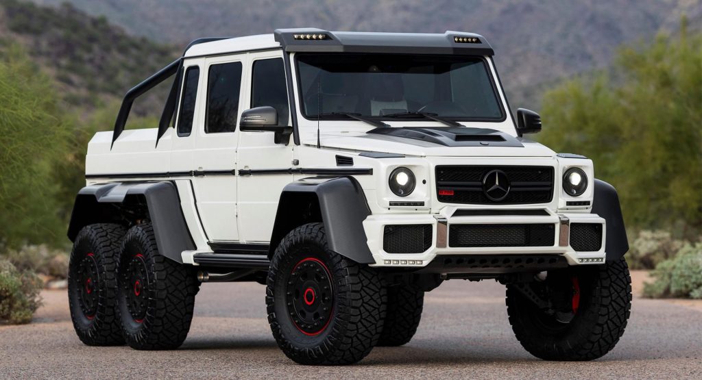 Someone Is Willing To Pay Over $1 Million For This Mercedes G63 6×6 Tuned By Brabus