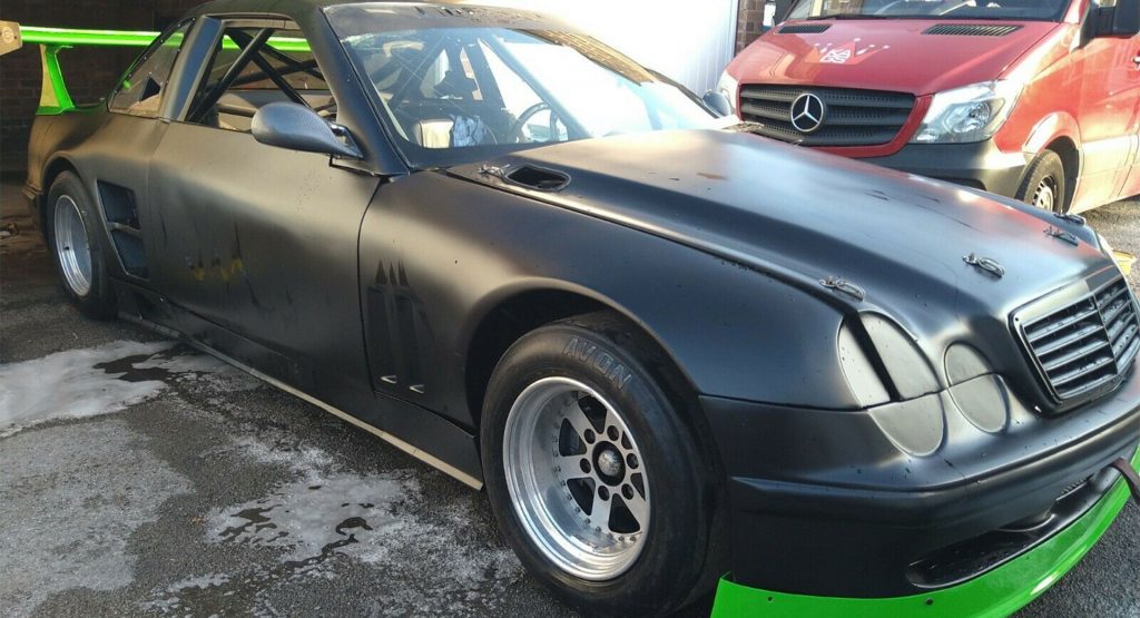  This Ford V8-Powered Race Car Is Masquerading As An Old Mercedes-Benz