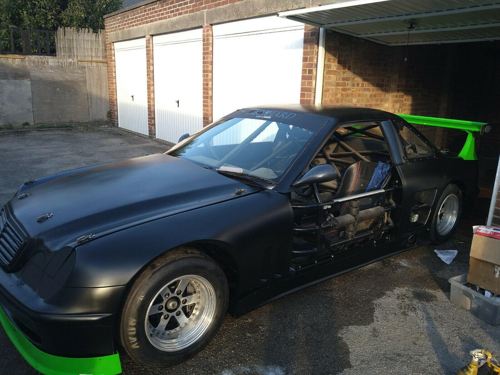 This Ford V8-Powered Race Car Is Masquerading As An Old Mercedes-Benz