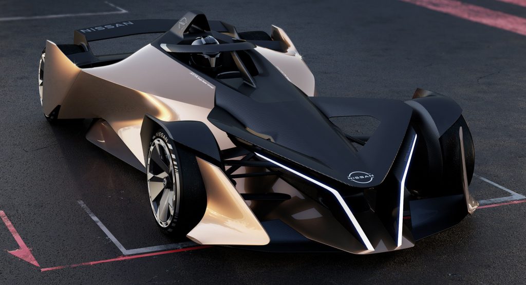 Nissan Ariya Single Seater Concept Has Road Car Tech And Formula E-Inspired Design