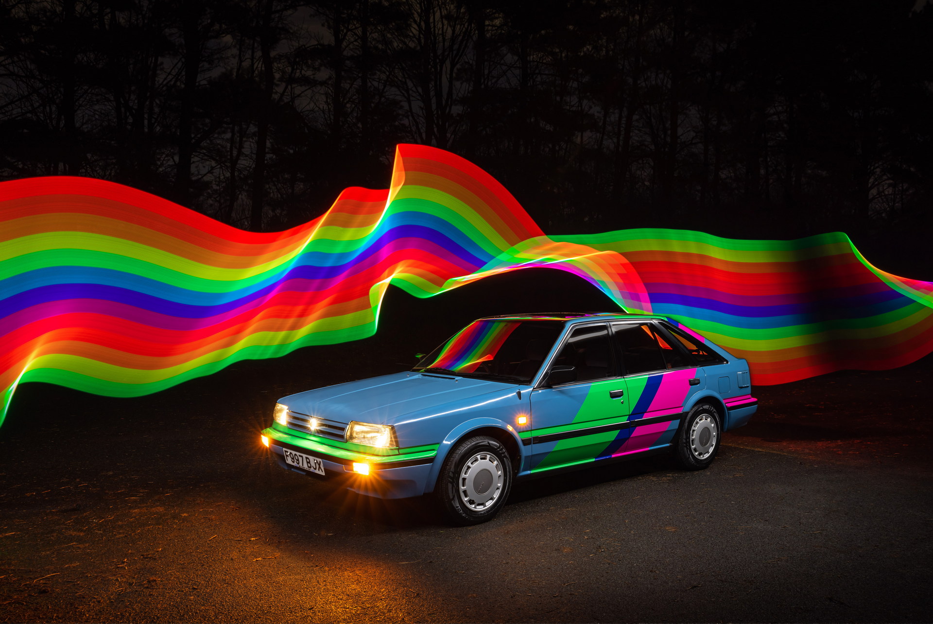 Nissan Newbird Is A One-Off Bluebird With An Electric Powertrain