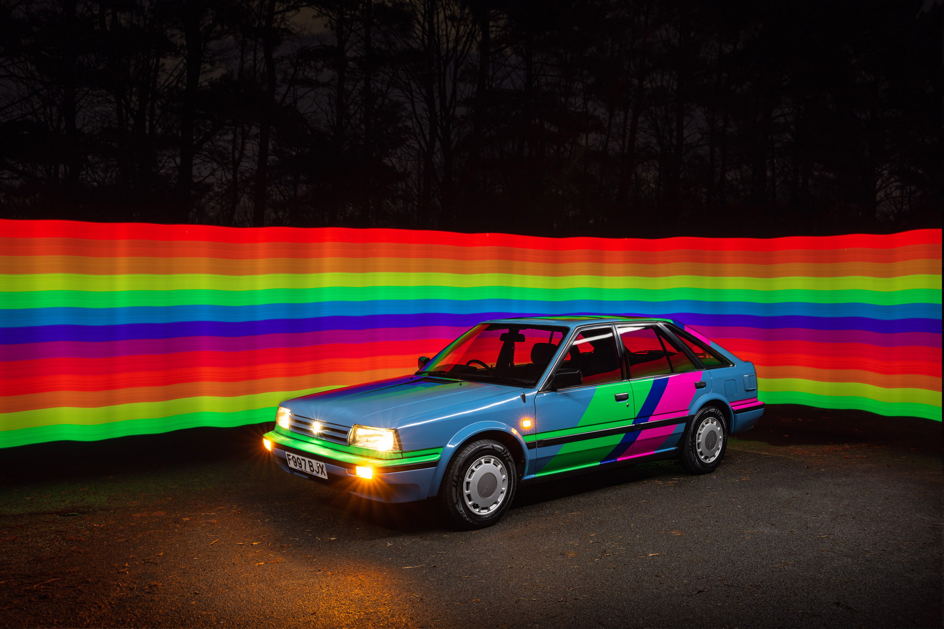 Nissan Newbird Is A One-Off Bluebird With An Electric Powertrain