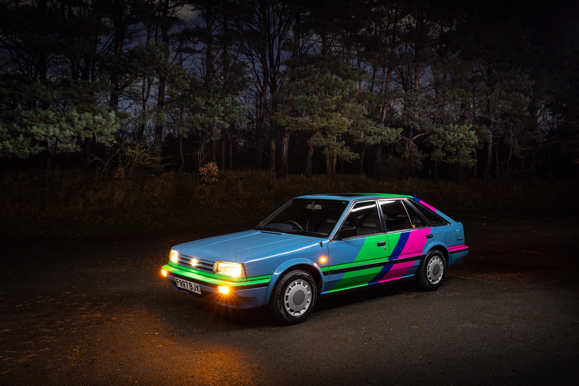 Nissan Newbird Is A One-Off Bluebird With An Electric Powertrain