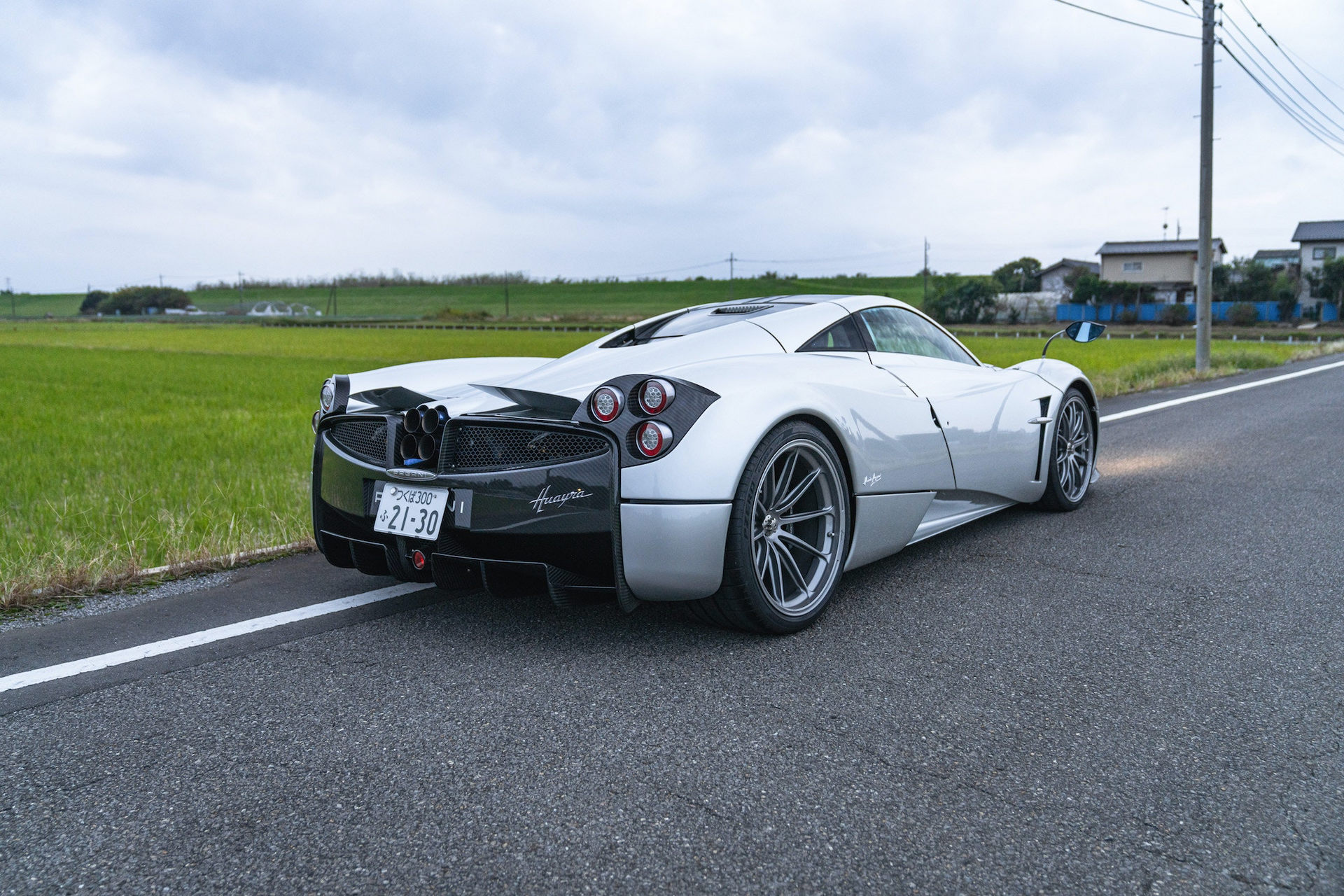 Rare Pagani Huayra With The $180k Pacchetto Tempesta Package Hits The Market