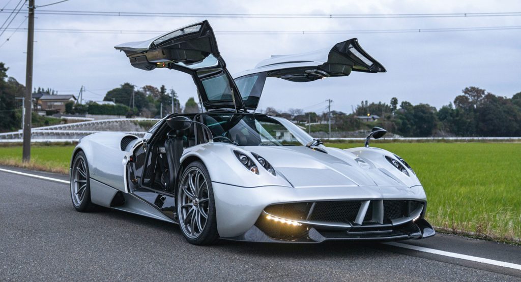  Rare Pagani Huayra With The $180k Pacchetto Tempesta Package Hits The Market