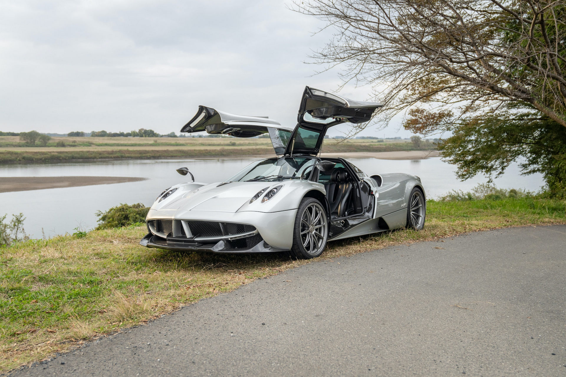 Rare Pagani Huayra With The $180k Pacchetto Tempesta Package Hits The Market
