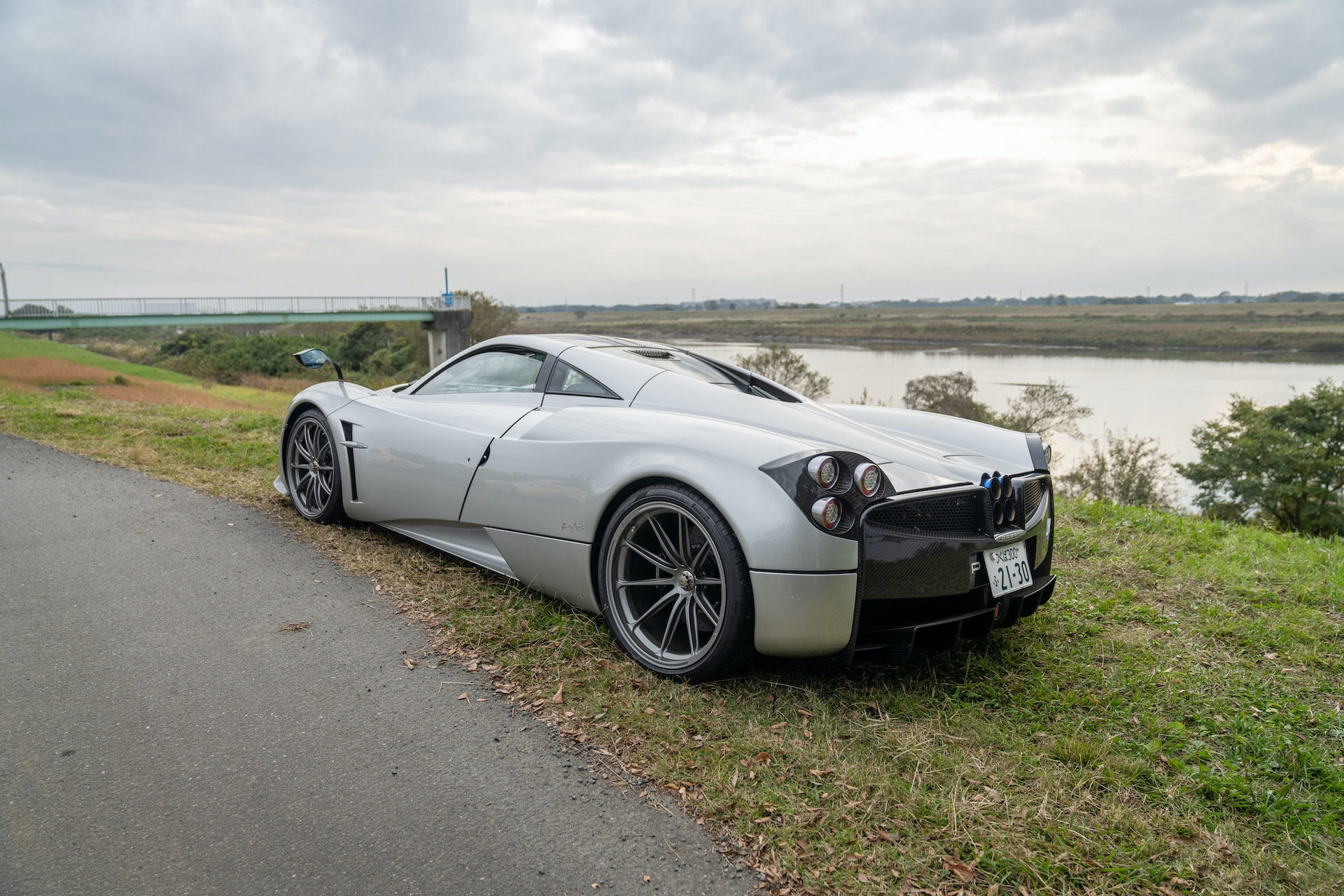 Rare Pagani Huayra With The $180k Pacchetto Tempesta Package Hits The Market