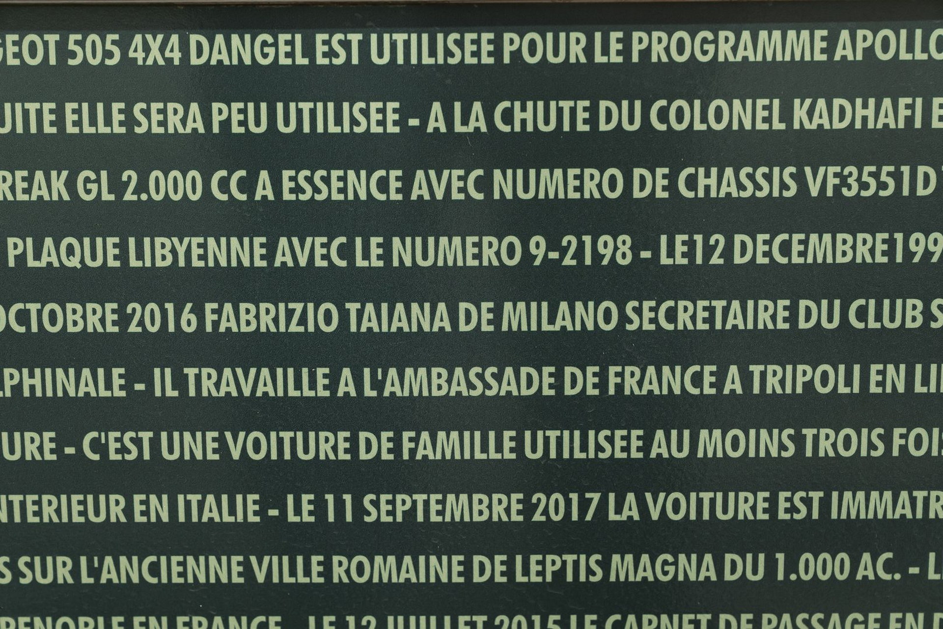 At €59,000, Can This 1985 Peugeot 505 Break 4×4 Dangel Lift Your Spirits Up?