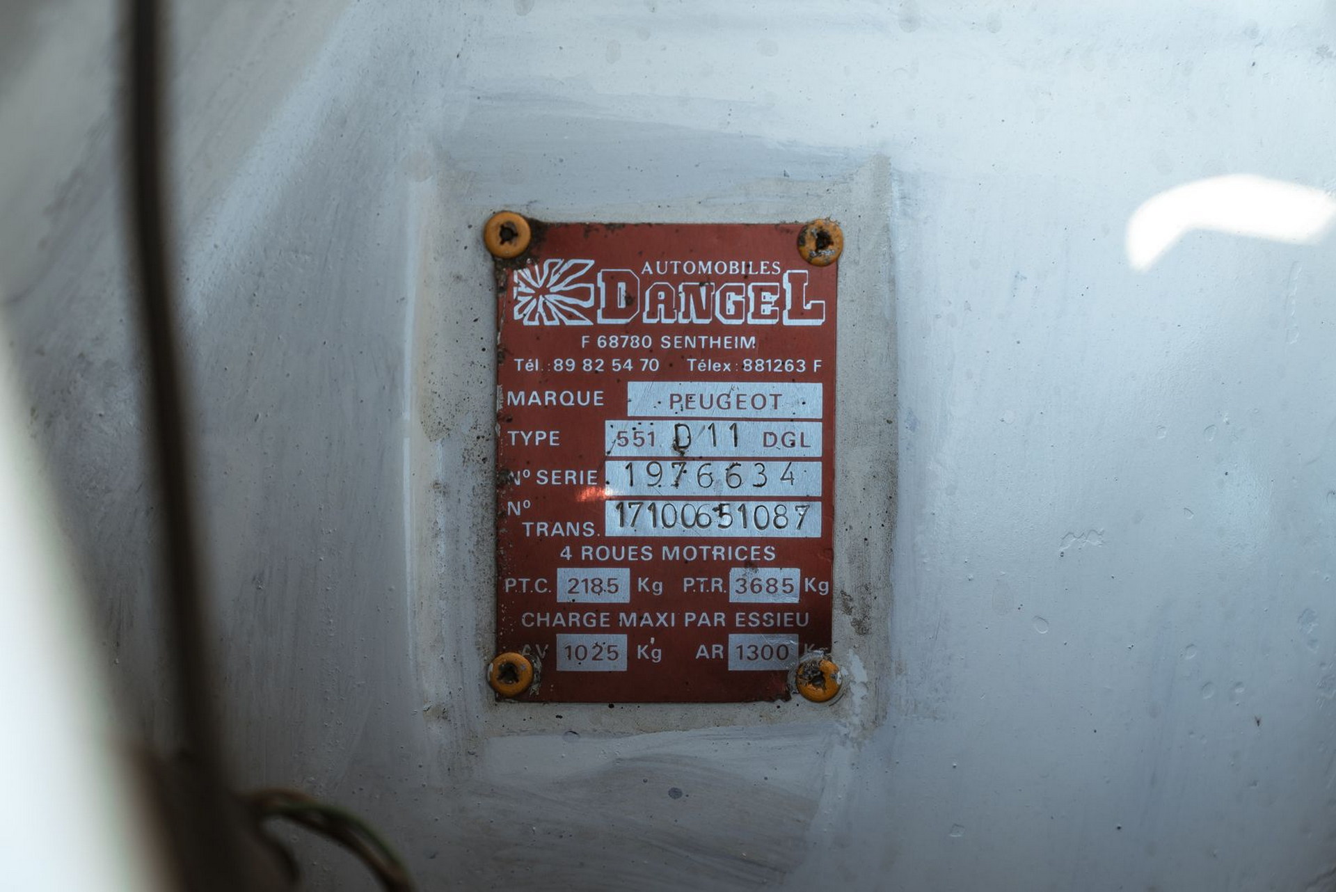 At €59,000, Can This 1985 Peugeot 505 Break 4×4 Dangel Lift Your Spirits Up?