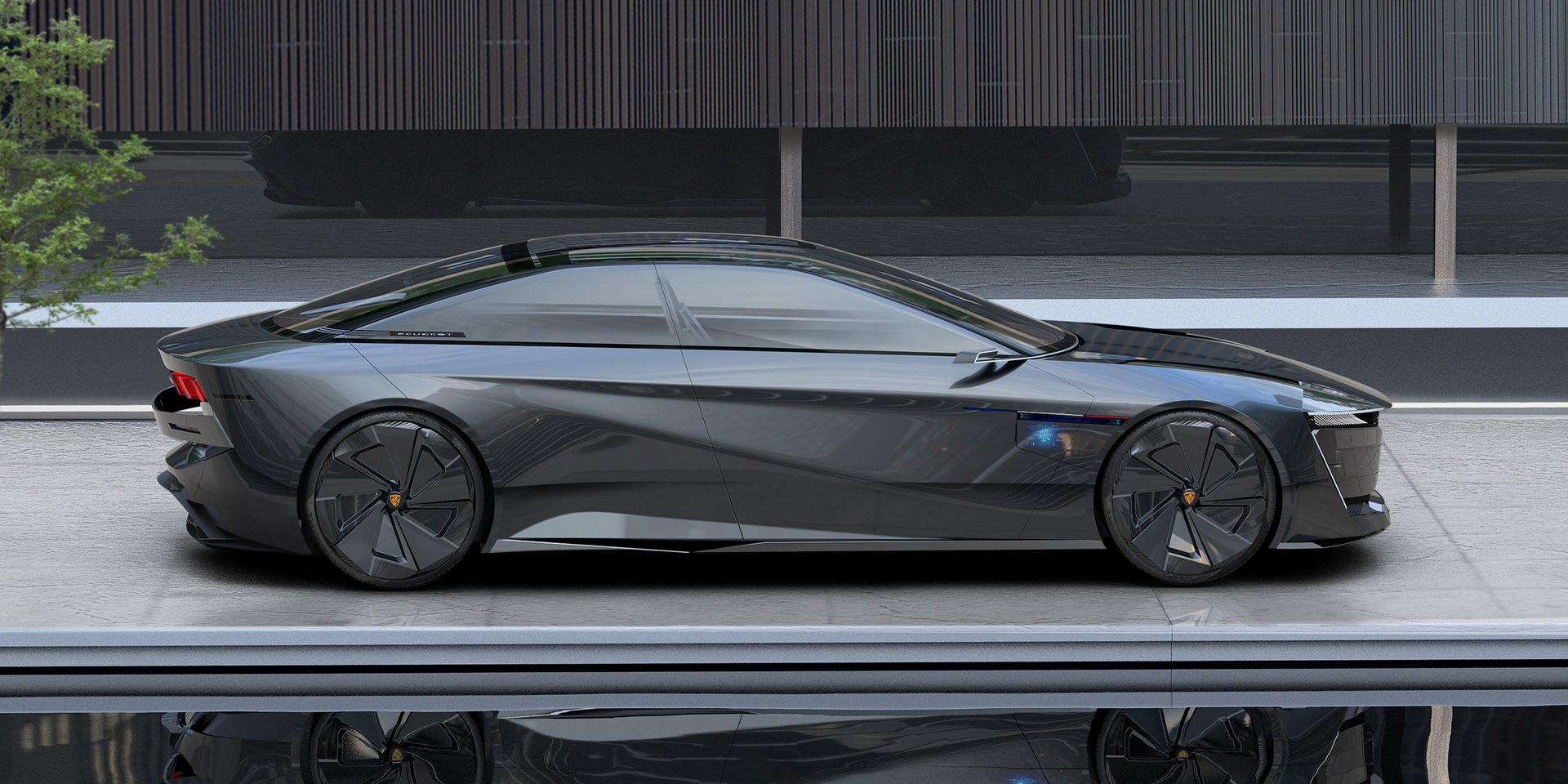 Peugeot 605 Presence Is A Chilean Designer’s Render For A Flagship Luxury Electric Sedan