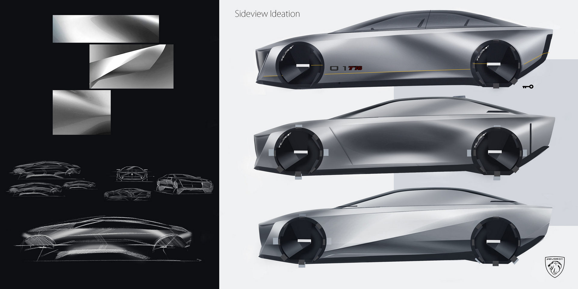 Peugeot 605 Presence Is A Chilean Designer’s Render For A Flagship Luxury Electric Sedan