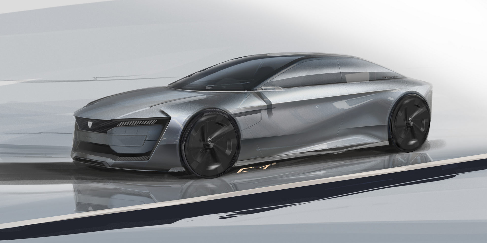 Peugeot 605 Presence Is A Chilean Designer’s Render For A Flagship Luxury Electric Sedan