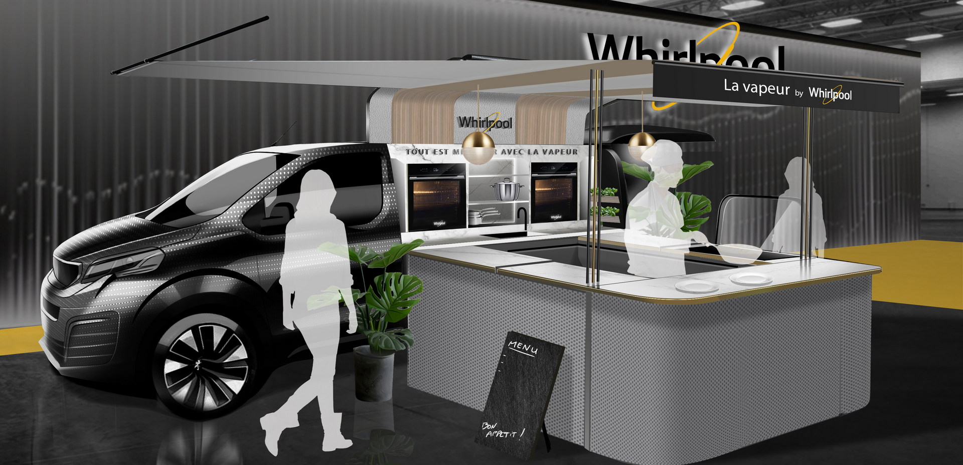 Peugeot Expert Foodtruck Is More Of A Kitchen Than A Van